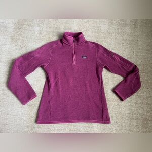 Patagonia women’s pink better sweater
